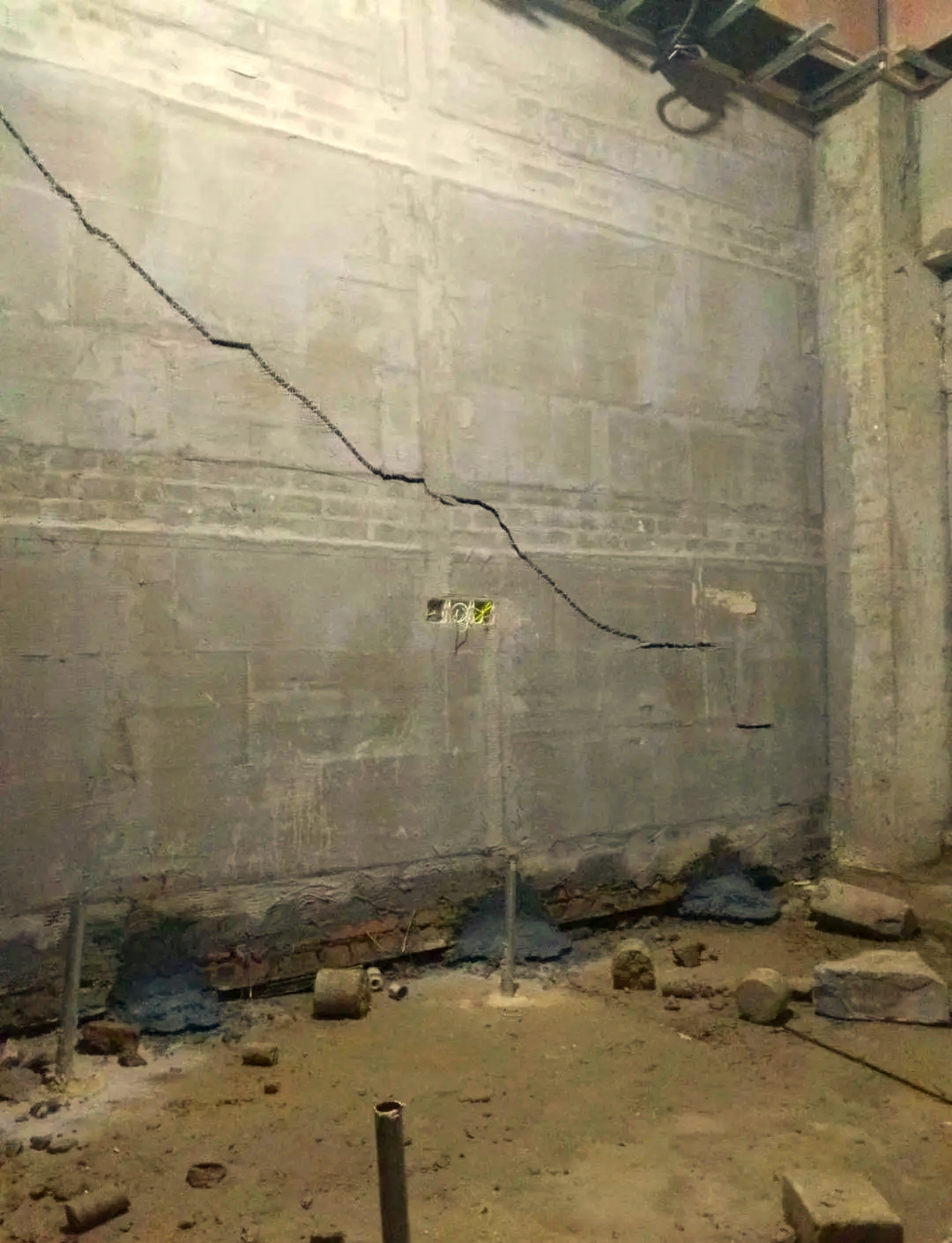 张家口宣化区房屋下沉加固